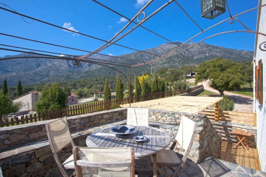 Le Capu Biancu-Location Avec Vue Proche Des Gorges De L Asco Entre Mer Et Montagne Moltifao Extérieur photo