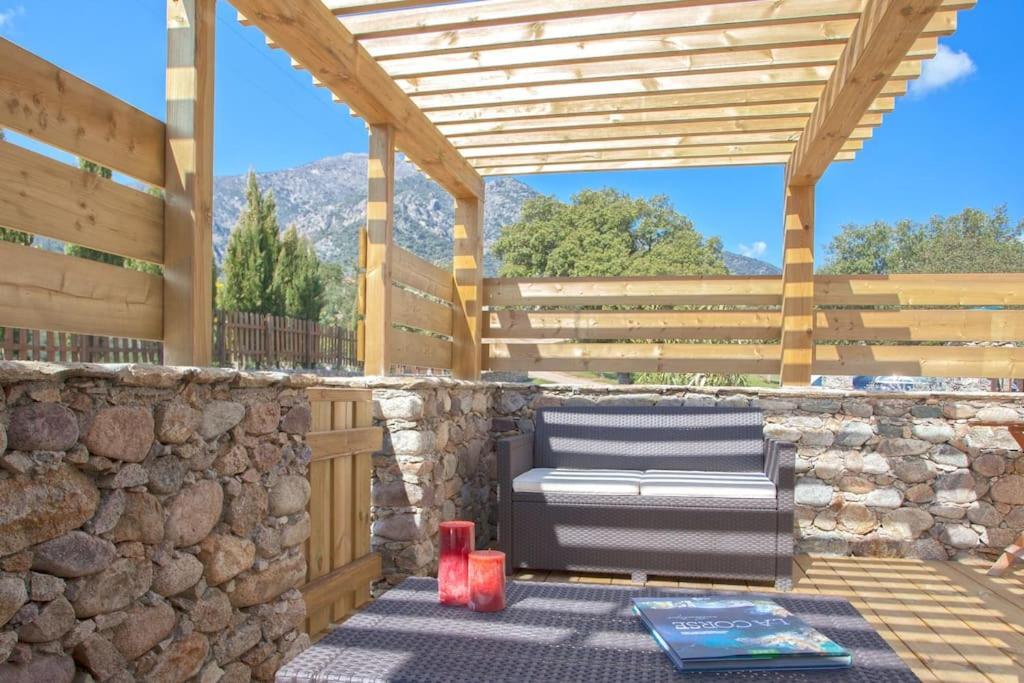Le Capu Biancu-Location Avec Vue Proche Des Gorges De L Asco Entre Mer Et Montagne Moltifao Extérieur photo