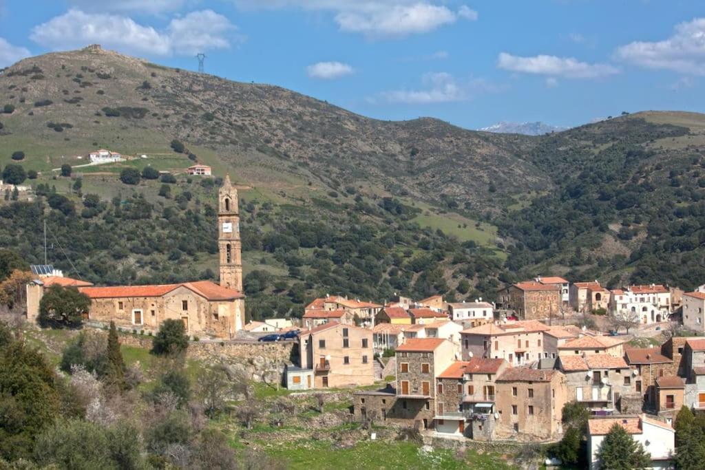 Le Capu Biancu-Location Avec Vue Proche Des Gorges De L Asco Entre Mer Et Montagne Moltifao Extérieur photo
